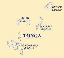 tonga map